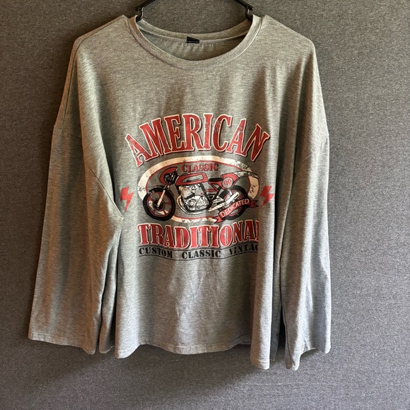 SHEIN Tops - Women’s Long Sleeve Graphic Shirt size L / Large